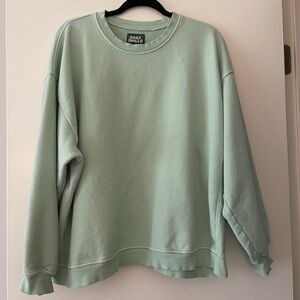 Daily Drills Pastel Mint Pullover